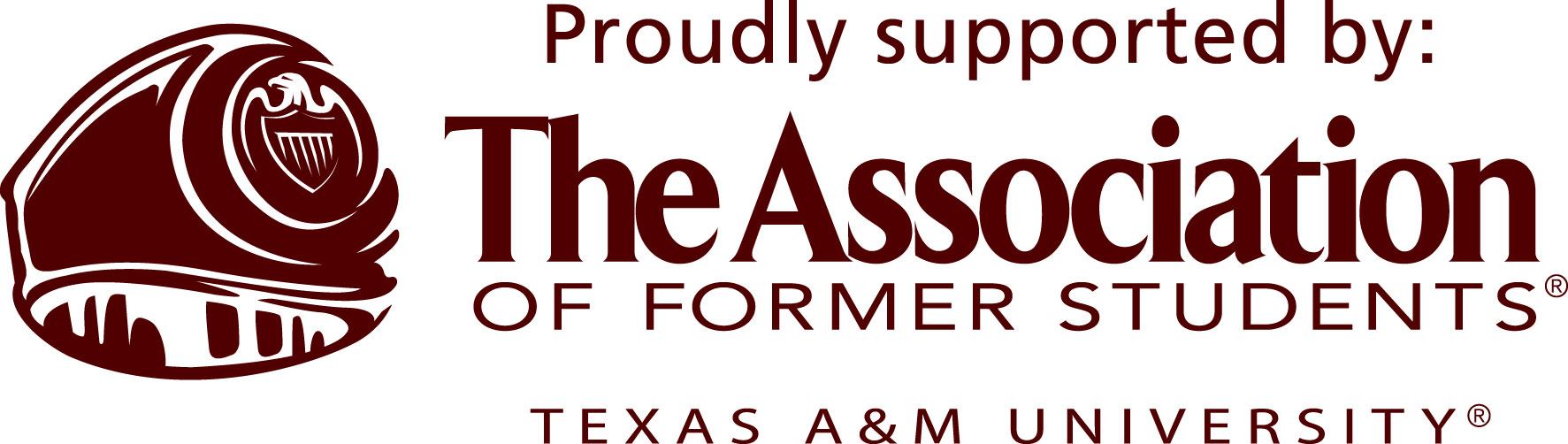 Logo: Proudly Supported by The Association of Former Students