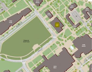 Map of SSB Building Location, Building #1546