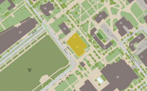 Map of Student Services Building