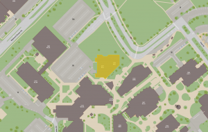 Map of West Campus library